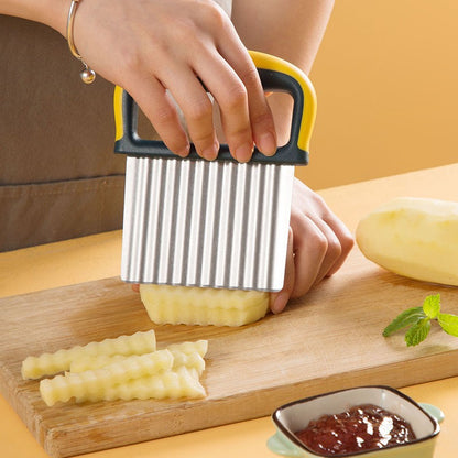 Coupe-frites en acier inoxydable
