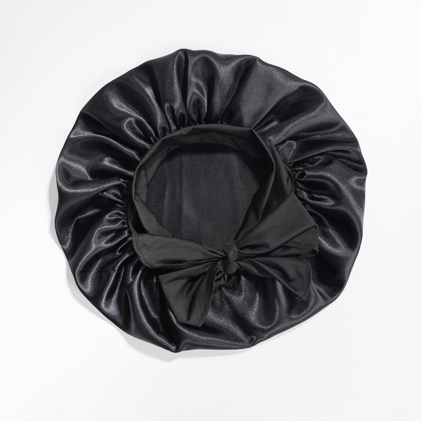Bonnet de nuit élastique à nœuds