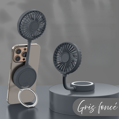 Mini ventilateur brumisateur magnétique